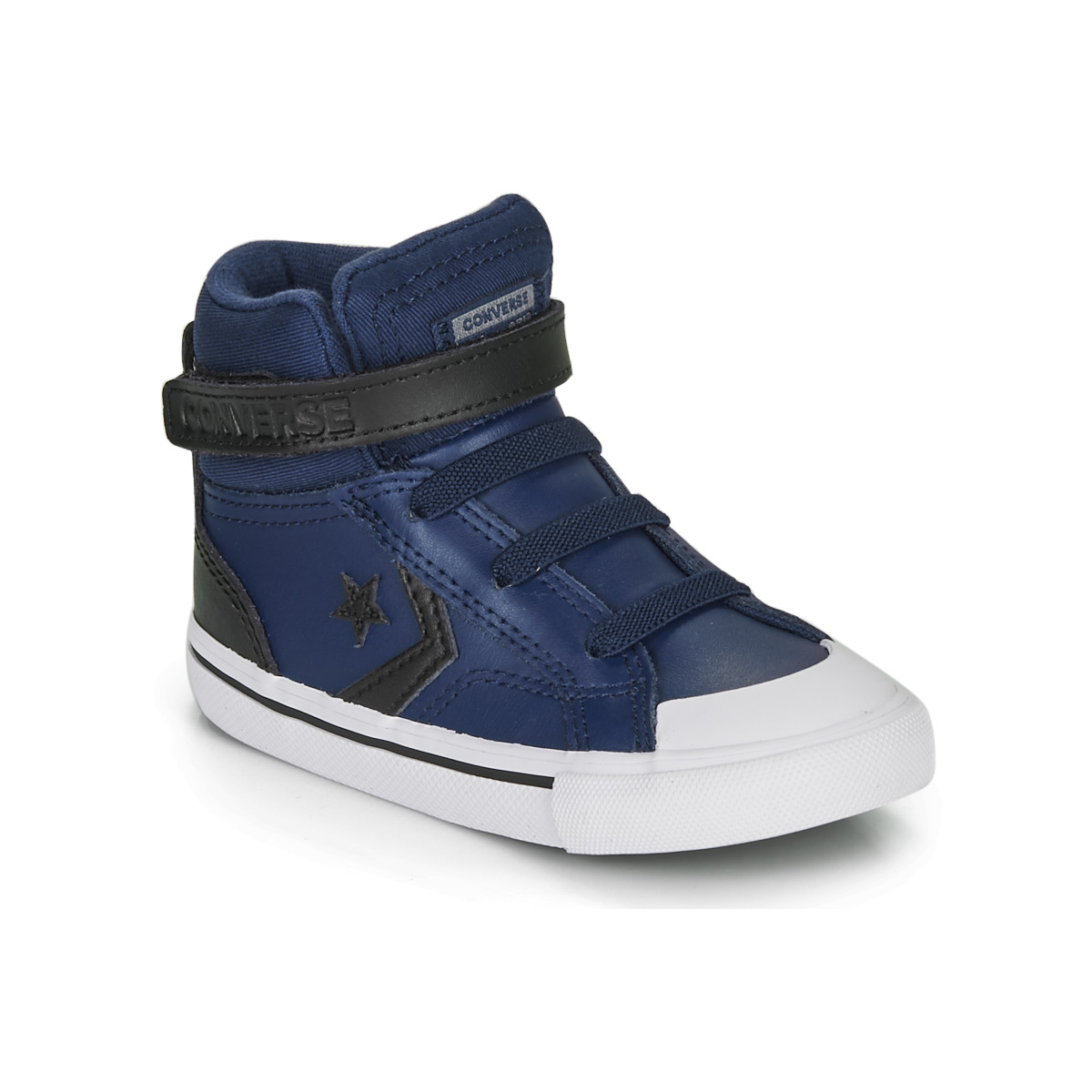 Pantofi Copii Pantofi sport stil gheata Converse PRO BLAZE STRAP MARTIAN LEATHER HI Albastru / Negru
