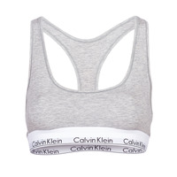 Lenjerie intimă Femei Bustiere sport Calvin Klein Jeans MODERN COTTON UNLINED BRALETTE Gri