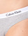 Lenjerie intimă Femei Chiloți Calvin Klein Jeans CAROUSEL BIKINI X 3 Negru / Alb / Gri / Chiné