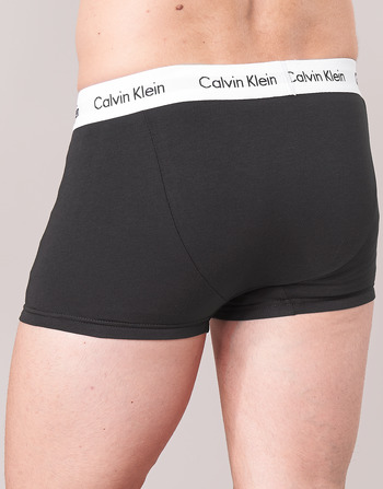 Calvin Klein Jeans COTTON STRECH LOW RISE TRUNK X 3 Negru