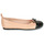 Pantofi Fete Balerin și Balerini cu curea Citrouille et Compagnie LIOGE Nude / Negru