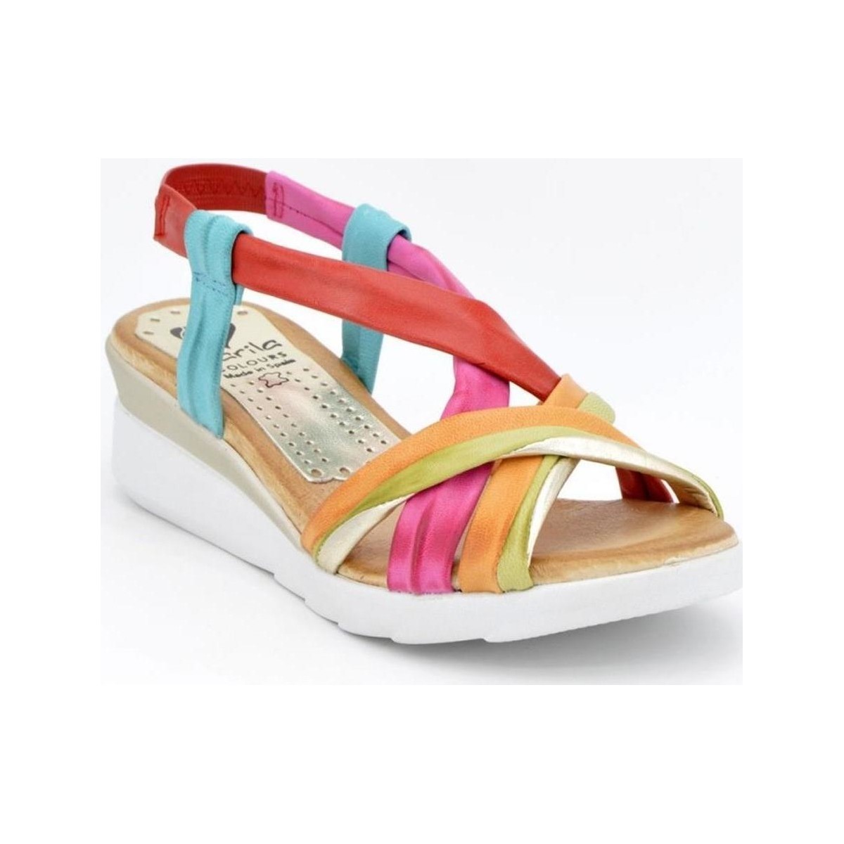 Pantofi Femei Sandale Marila 619 Multicolor