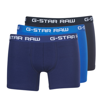 Lenjerie intimă Bărbați Boxeri G-Star Raw CLASSIC TRUNK CLR 3 PACK Negru / Albastru / Albastru