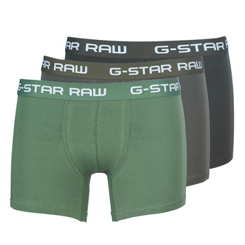 Lenjerie intimă Bărbați Boxeri G-Star Raw CLASSIC TRUNK CLR 3 PACK Negru / Verde