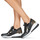 Pantofi Femei Pantofi sport Casual MICHAEL Michael Kors LIV TRAINER Negru / Maro