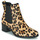 Pantofi Femei Botine Betty London HASNI Leopard