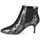 Pantofi Femei Botine Ippon Vintage SILVER LAKE Negru / Argintiu