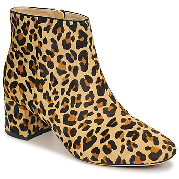 Pantofi Femei Botine Clarks SHEER FLORA Leopard