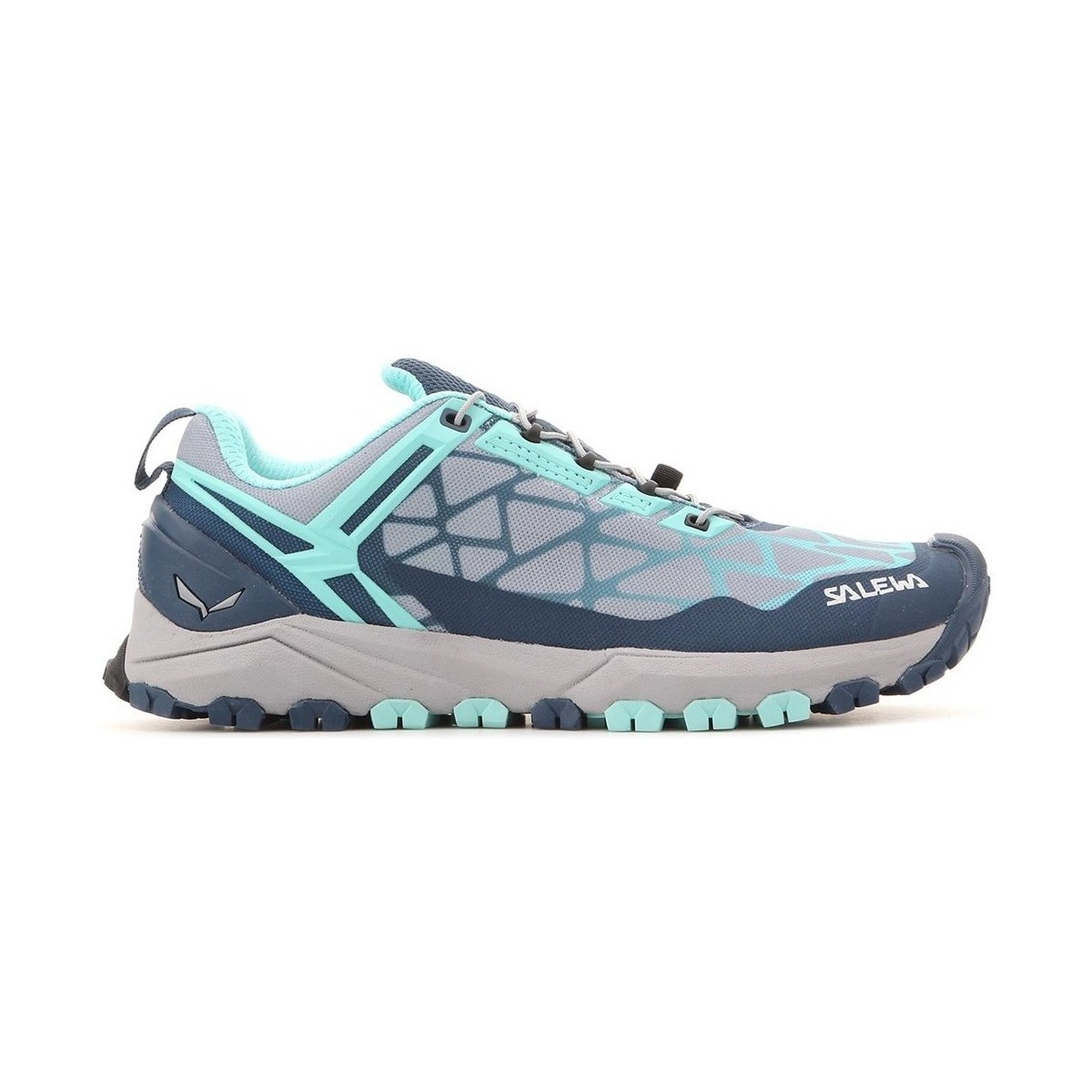 Pantofi Femei Drumetie și trekking Salewa WS Multi Track Gri, Albastre, Albastre
