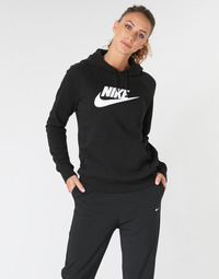 Îmbracaminte Femei Hanorace  Nike W NSW ESSNTL HOODIE PO  HBR Negru