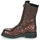 Pantofi Femei Ghete New Rock M-373X Negru / Roșu