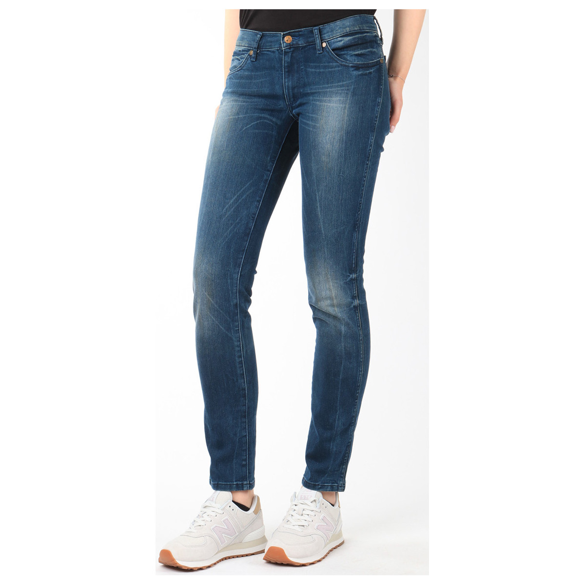 Îmbracaminte Femei Jeans skinny Wrangler Hailey Slim W22T-XB-23C albastru