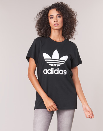 Îmbracaminte Femei Tricouri mânecă scurtă adidas Originals BOYFRIEND TEE Negru