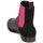 Pantofi Femei Ghete Moschino Cheap & CHIC CA2112 Negru / Roz