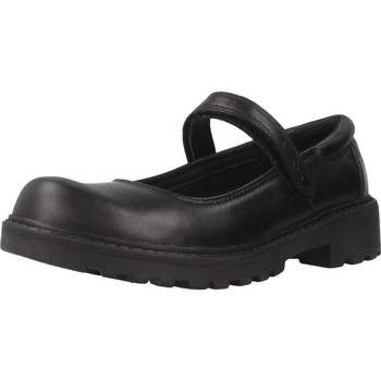 Pantofi Fete Pantofi Oxford
 Geox J CASEY GIRL Negru