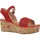 Pantofi Femei Sandale Stonefly DIVA 4 roșu