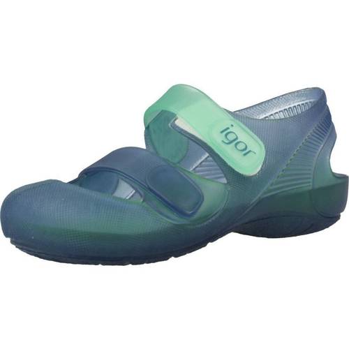 Pantofi Fete  Flip-Flops IGOR S10146 albastru
