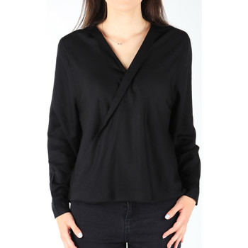 Îmbracaminte Femei Cămăși și Bluze Wrangler L/S Wrap Shirt Black W5180BD01 Negru
