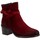 Pantofi Femei Botine Dorking 7335 roșu