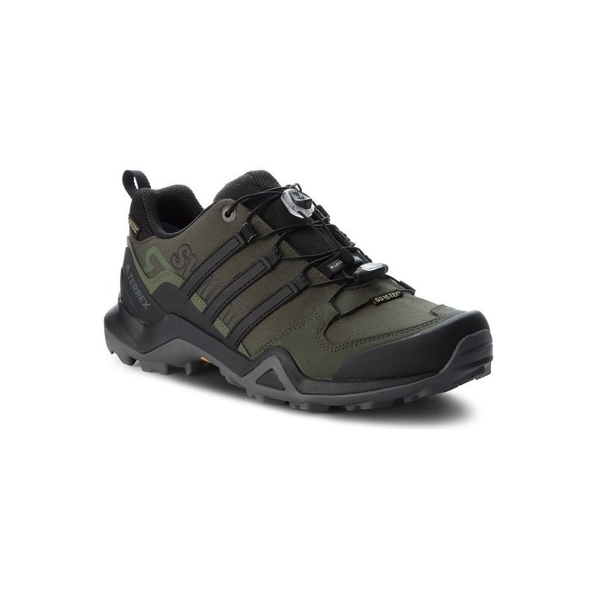 Pantofi Bărbați Drumetie și trekking adidas Originals Terrex Swift R2 Gtx Negre, Verde