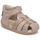 Pantofi Fete Sandale Kickers BIGFLO-2 Roz / Metal
