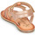 Pantofi Fete Sandale Kickers DIAMANTO Roz / Portocaliu