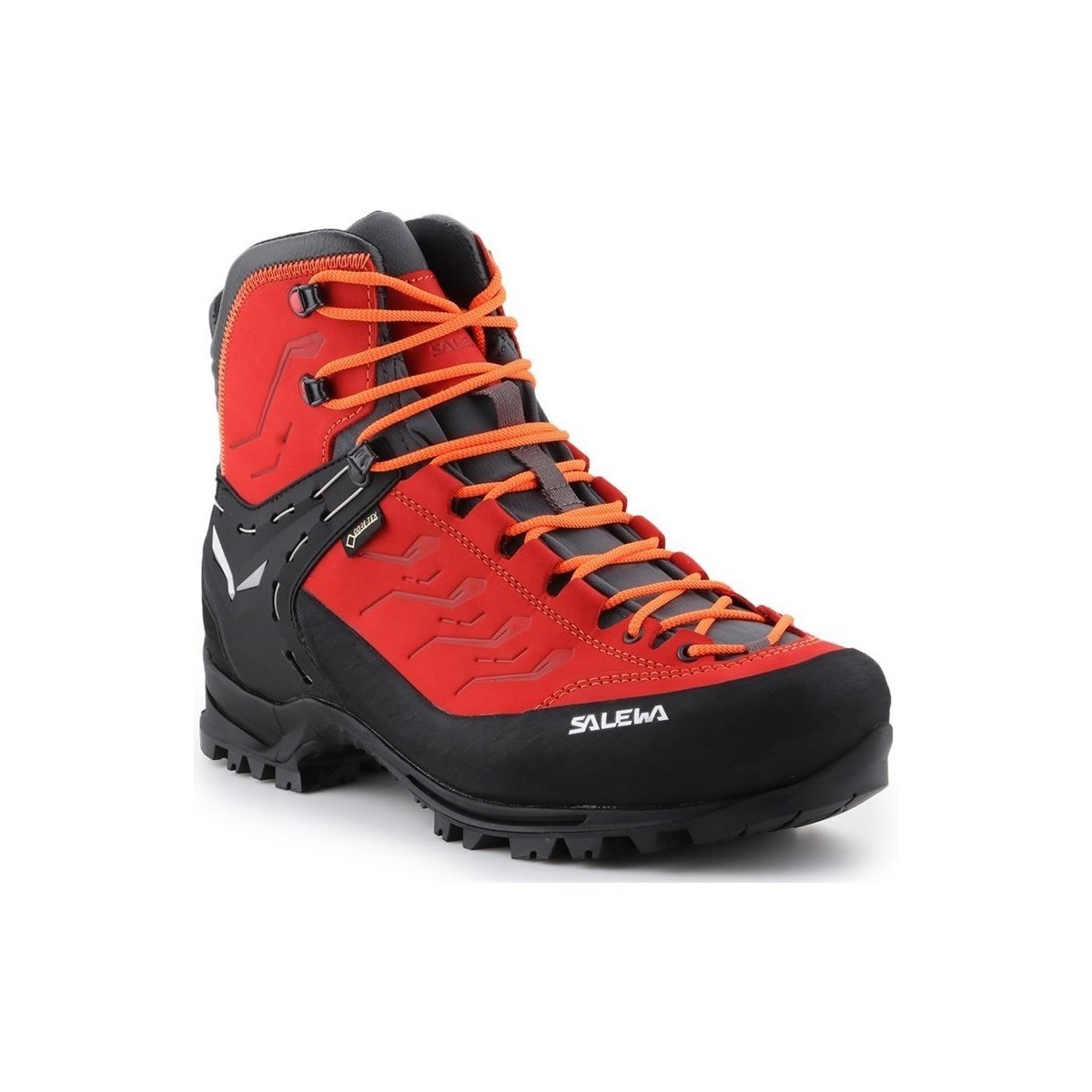 Pantofi Bărbați Drumetie și trekking Salewa MS Rapace Gtx Roșii, Negre
