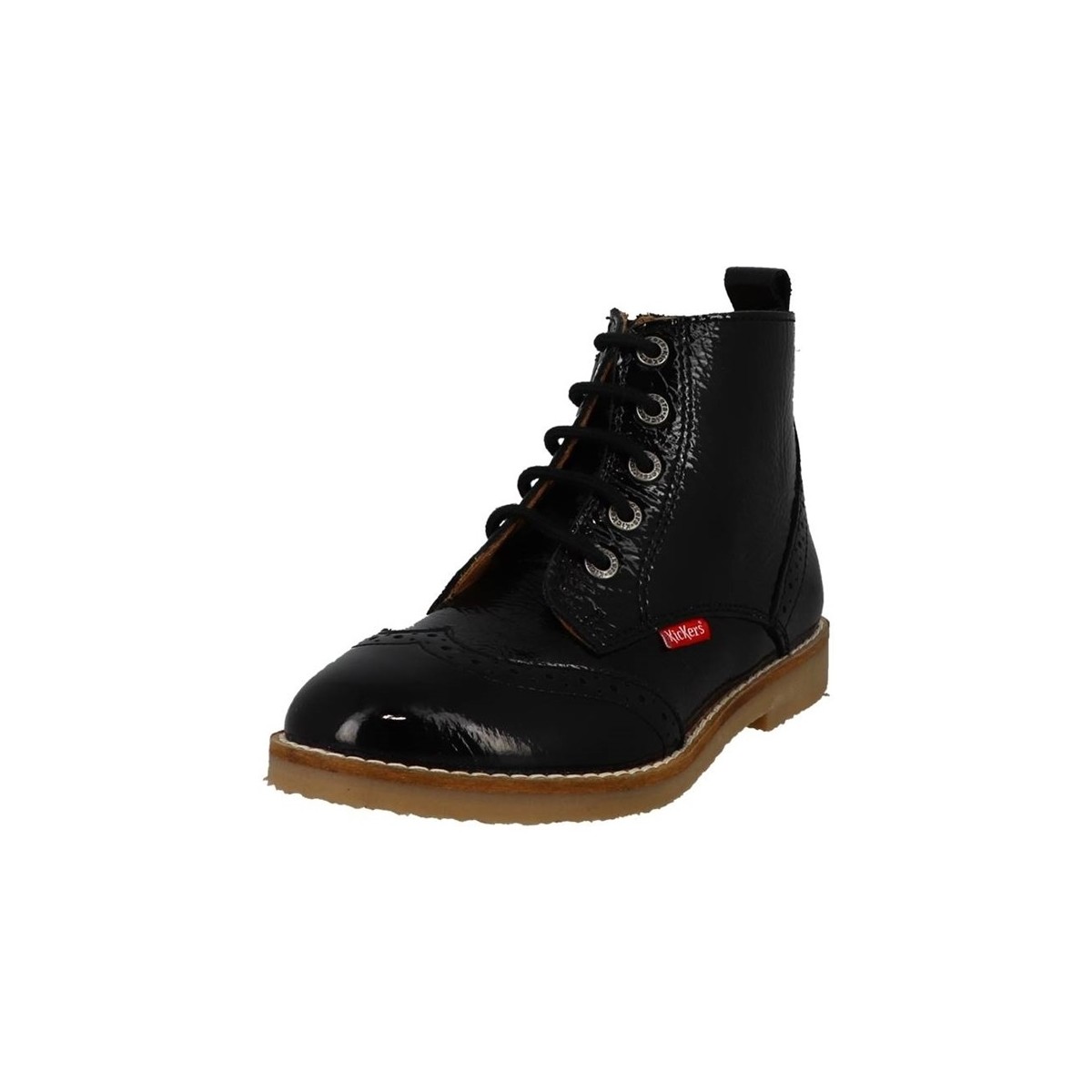 Pantofi Fete Botine Kickers TYROL Negru