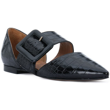 Pantofi Femei Balerin și Balerini cu curea Priv Lab COCCO NERO Negru