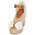 Pantofi Femei Sandale Tommy Hilfiger BASIC OPENED TOE HIGH WEDGE Alb