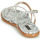 Pantofi Femei Sandale Neosens AURORA Alb / Argintiu
