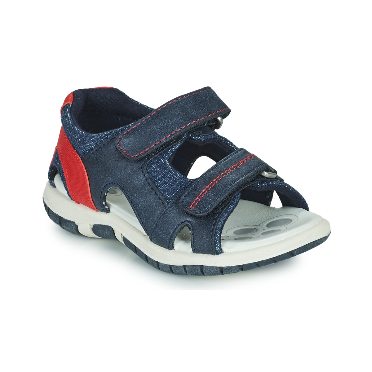 Pantofi Băieți Sandale Chicco FLORIAN Albastru / Roșu