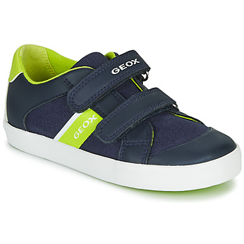 Pantofi Băieți Pantofi sport Casual Geox GISLI BOY Albastru / Verde