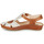 Pantofi Femei Sandale Pikolinos P. VALLARTA 655 Alb / Camel