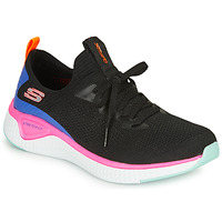 Pantofi Femei Fitness și Training Skechers SOLAR FUSE Negru / Roz / Albastru