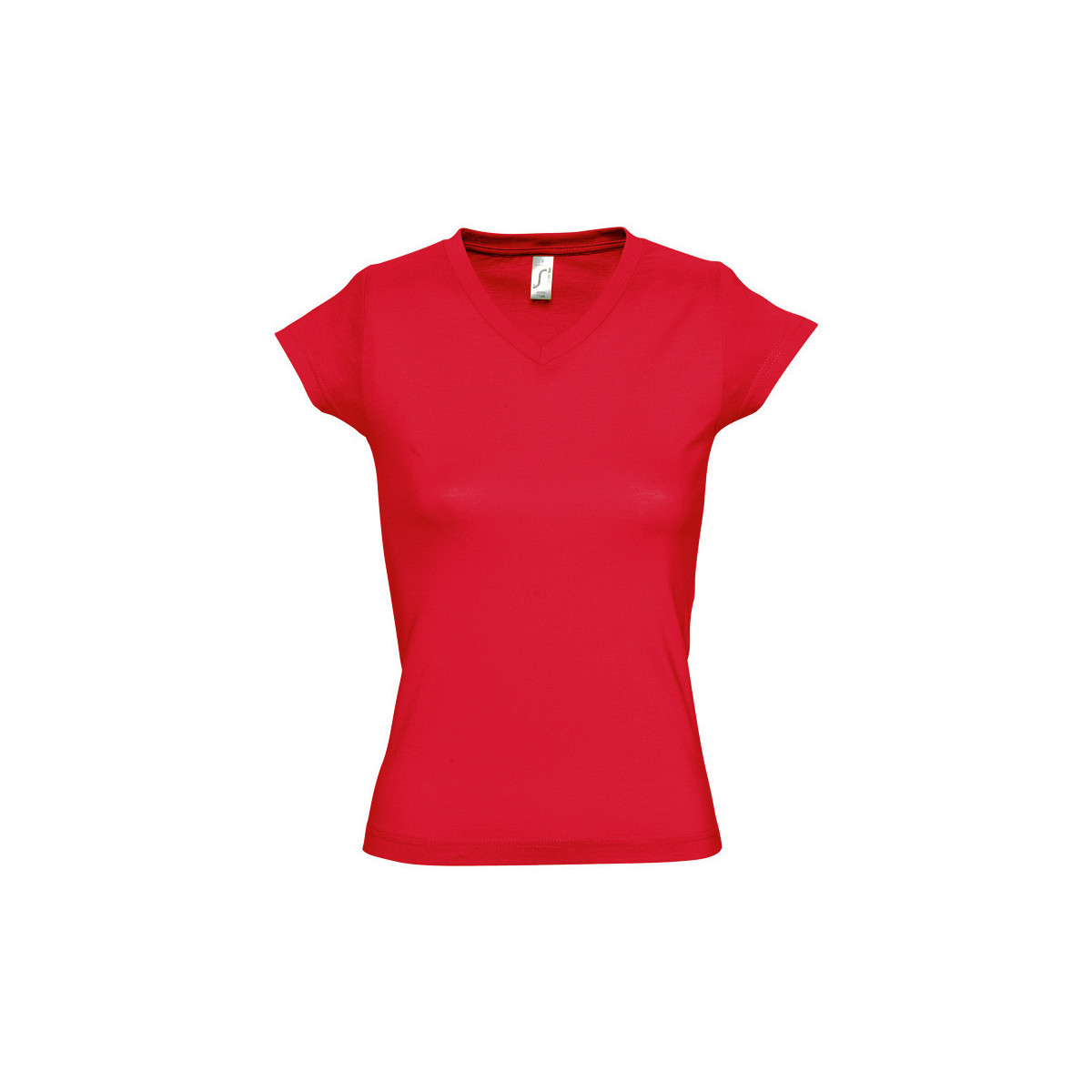 Îmbracaminte Femei Tricouri mânecă scurtă Sols MOON COLORS GIRL roșu