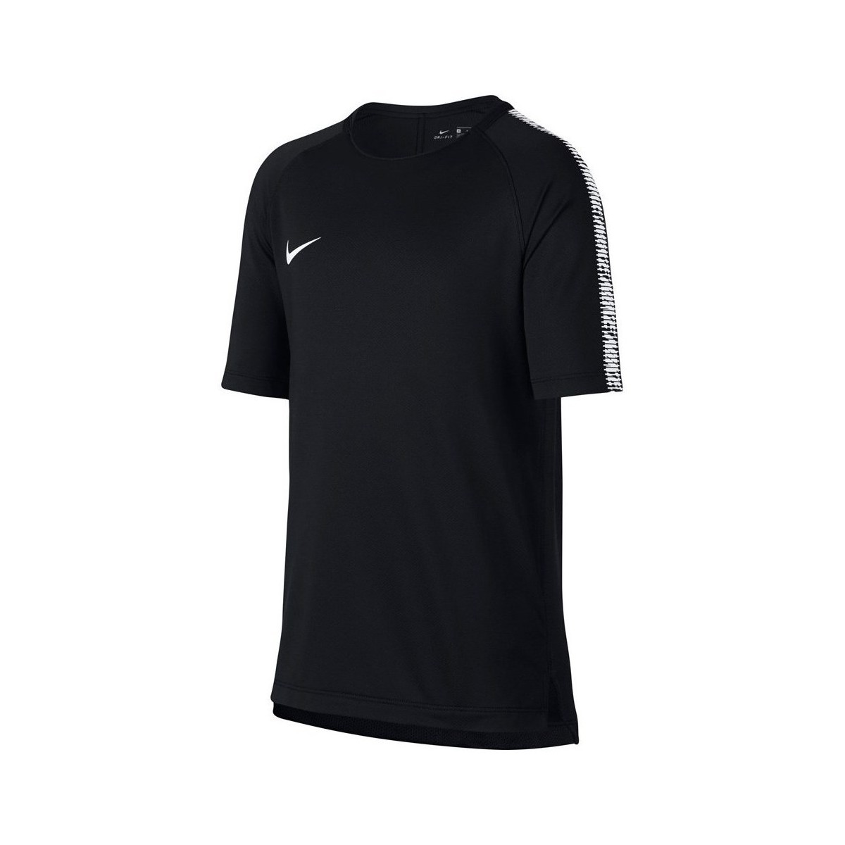 Îmbracaminte Băieți Tricouri mânecă scurtă Nike Breathe Squad Y Negru