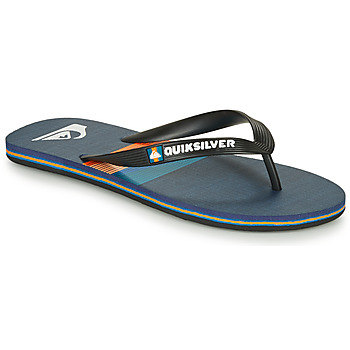 Pantofi Bărbați  Flip-Flops Quiksilver MOLOKAI SEASONS Negru / Albastru / Portocaliu