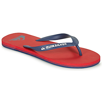 Pantofi Bărbați  Flip-Flops Quiksilver MOLOKAI Roșu / Albastru