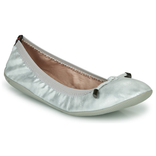 Pantofi Femei Balerin și Balerini cu curea Les Petites Bombes AVA Argintiu