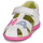 Pantofi Fete Sandale Agatha Ruiz de la Prada HAPPY Alb / Roz