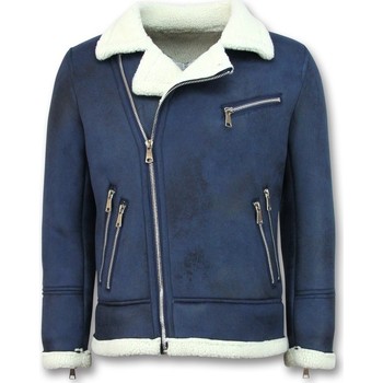 Îmbracaminte Bărbați Jachete din piele și material sintetic Tony Backer 100895190 albastru