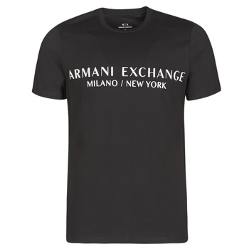 Îmbracaminte Bărbați Tricouri mânecă scurtă Armani Exchange HULI Negru