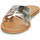 Pantofi Femei Papuci de vară So Size MELINDA Argintiu