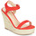 Pantofi Femei Sandale Moony Mood MARLEINE Roșu