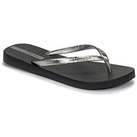 Pantofi Femei  Flip-Flops Ipanema GLAM II Negru / Argintiu