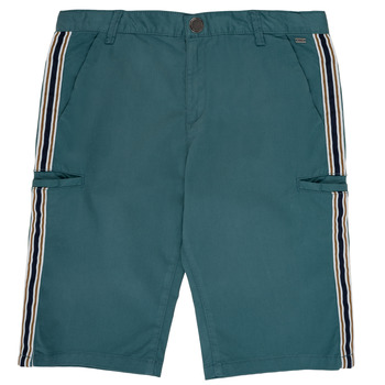 Îmbracaminte Băieți Pantaloni scurti și Bermuda Ikks MANUEL Albastru / Verde