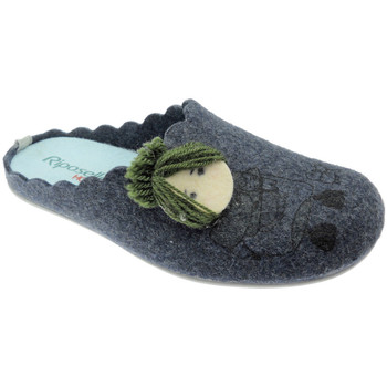 Pantofi Femei Papuci de vară Riposella RIP4570bl albastru