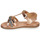Pantofi Fete Sandale Mod'8 PARADIS Roz / Gold