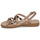 Pantofi Fete Sandale Citrouille et Compagnie GENTOU Bronz / Glitter